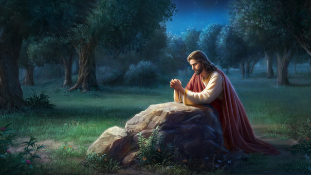 A essência de Cristo é submissão à vontade do Pai celestial