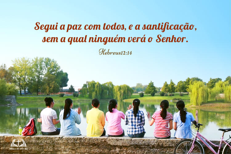 Hebreus12:14 | Buscai a paz com todos e a santificação