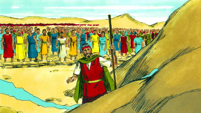 Êxodo - Moisés Bate na Rocha e a Água Sai