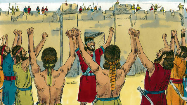 Josué - A queda das Muralhas de Jericó