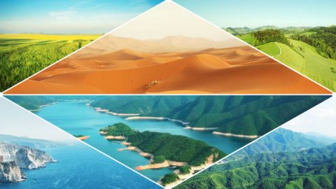 quando Deus criou todas as coisas, Ele traçou limites para montanhas, planícies, desertos, colinas, rios e lagos.