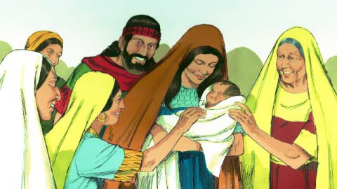 Rute e Boaz - Boaz Casa com Rute