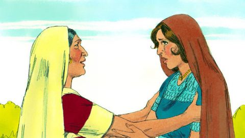 Noemi e Rute Voltam para Belém