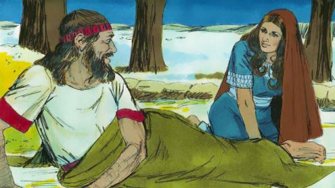 Rute Visita Boaz à Noite