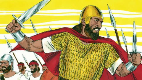 História do rei Saul - Saul Derrota os Amonitas