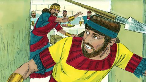 Estudo sobre Saul e Davi - Davi Foge da Perseguição de Saul