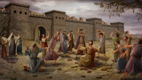 O Apedrejamento de Estêvão