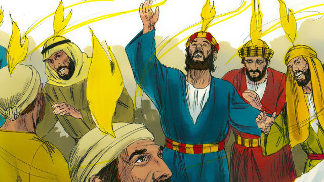 Histórias da Bíblia - O Esírito Santo Chega em Pentecostes