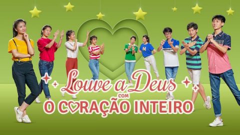 Música gospel de louvor e adoração "Louve a Deus com o coração inteiro"