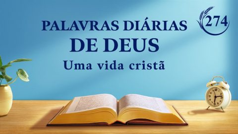 Palavras diárias de Deus | "A respeito da Bíblia (4)" | Trecho 274