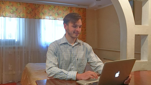 Eu dei as boas-vindas ao retorno do Senhor